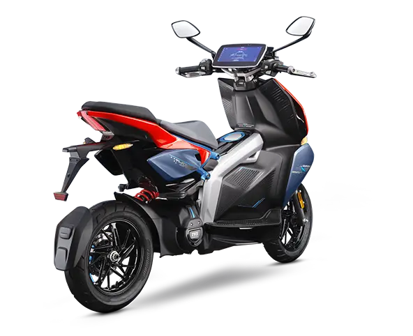 TVS X Electric Scooter Features back side