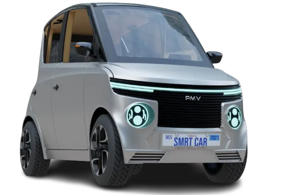 PMV Electric Car Price And Features silver