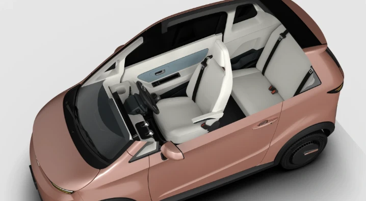 Eva Nova Electric Car interior