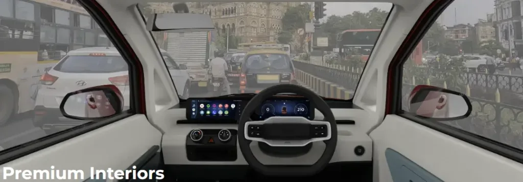 Eva Nova Electric Car Price and Features interior