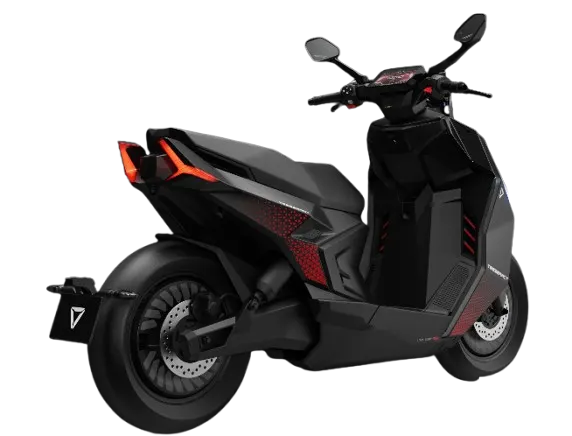 Ultraviolette Tesseract Electric Scooter Review back side