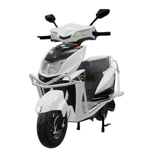 Komaki X1 Electric Scooter Review white