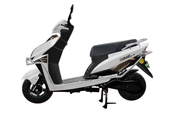Komaki X1 Electric Scooter Review side